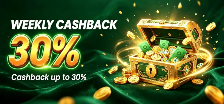 Cashback up to 30%